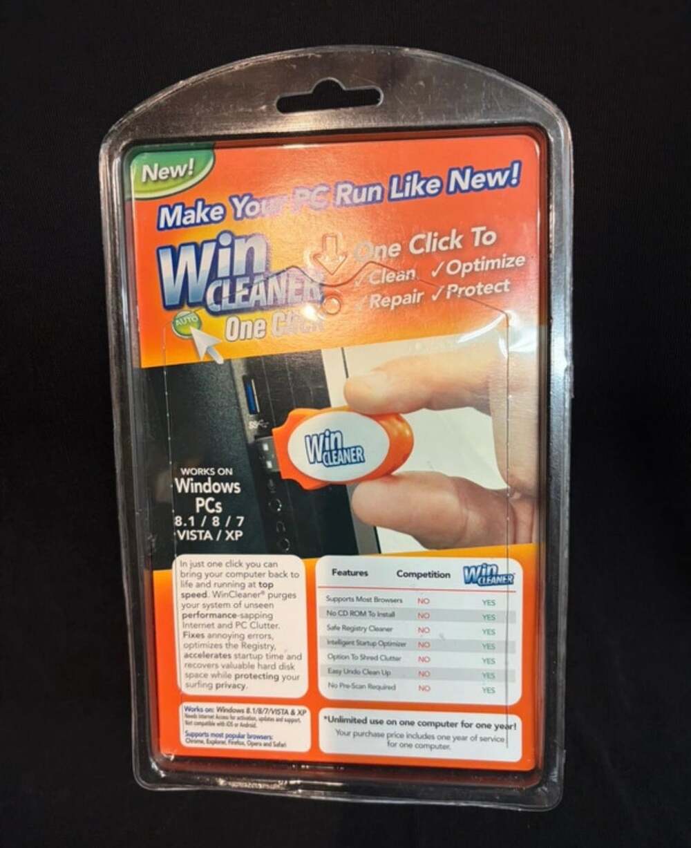 Win Cleaner One Click PC Optimization USB Software - Picture 2 of 2